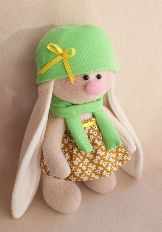 Набор для изготовления текстильной игрушки Ваниль "Зайка Фасолька" МЗ-03